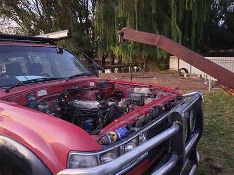 A v8 <b>conversion</b> will be great for the tough tracks, coupled with a auto, reduction gears and lockers a V8 4by is nearly unstoppable BUT the fuel consumption is very limiting, my. . 80 series barra conversion drive in drive out